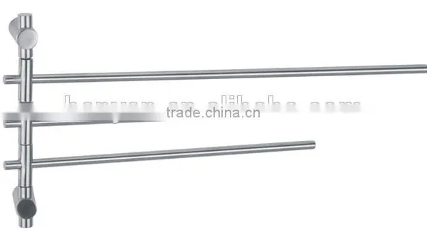 2016 Stainless Steel 304 Wall Mounted Single Bathroom Towel Bar Brush photo-5