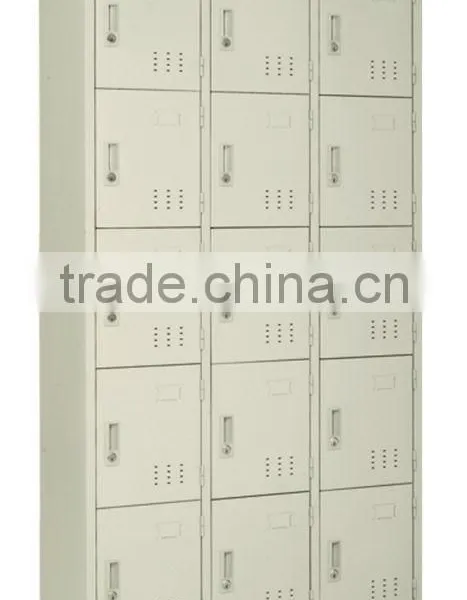 Steel Metal 32 Doors Locker Metal Wardrobe Storage Locker Staff Lockers photo-3