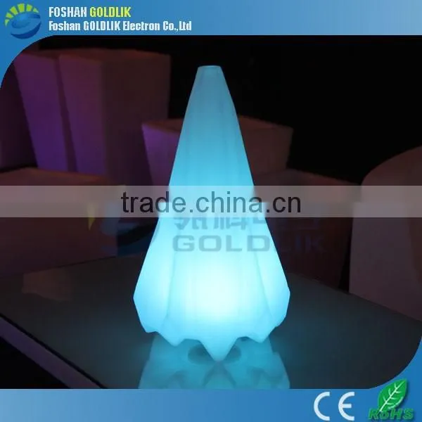 RGB Plastic Rechargeable LED Light With Remote Control photo-3