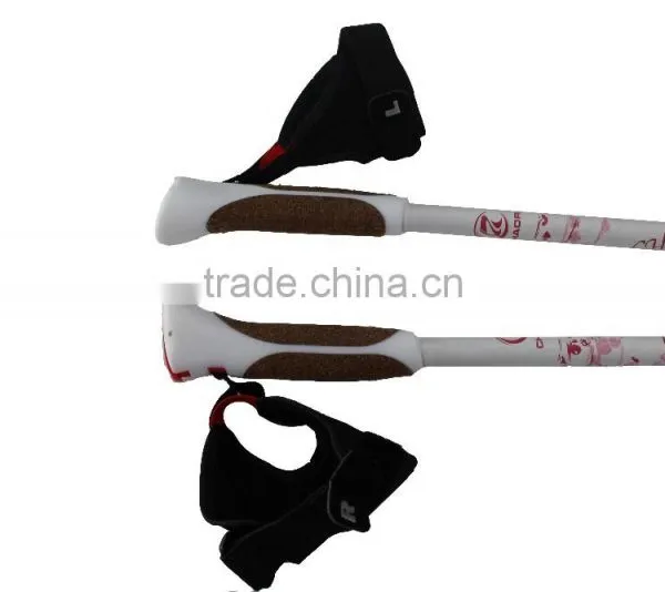 Nordic Walking Stick, Cheap Price, 3 Sections, Internal Lock, 6061 Aluminum SZ17007 photo-3