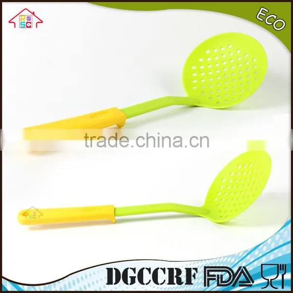 NBRSC Set of 6 Pieces Nylon Kitchen Utensil Plastic Cooking Tools Ladle Slotted Strainer Spatula Spoon Solid photo-6