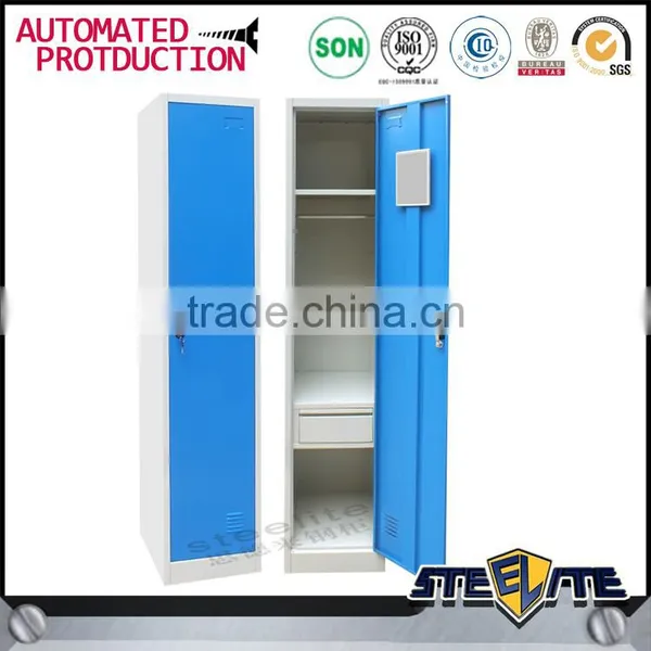 Good Quality One Door Storage Cabinets Metal Locker for Home Bedroom photo-2