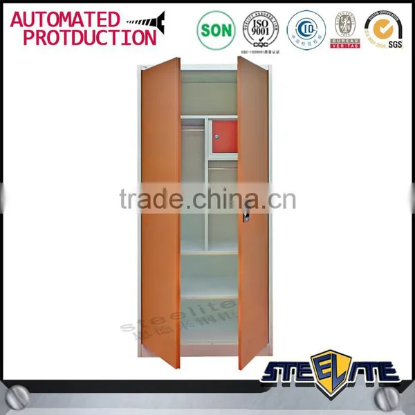 Fasion Godrej Almirah Designs Steel Locker Wardrobe Cabinet Clothes Almirah With Mirror Inside photo-2