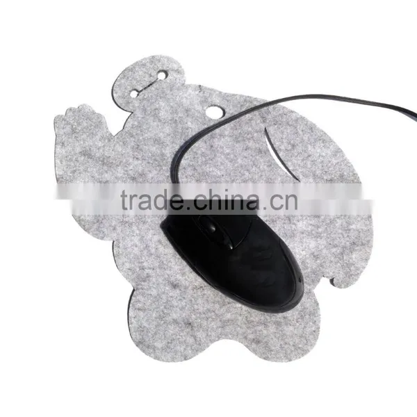 Colorful Shaped Wool Felt Mouse Pad photo-4