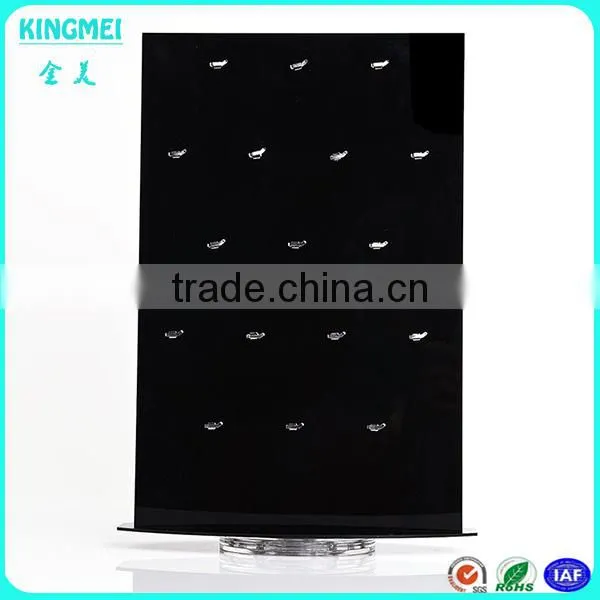 Pop Hot Sale Acrylic Heart Shape Earring Display Stand photo-4