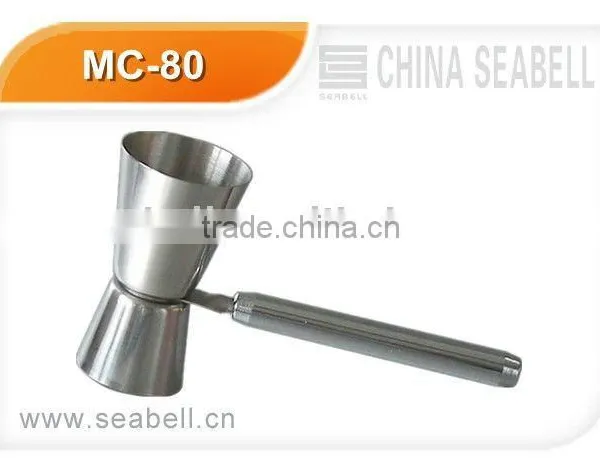 Double head stainless steel jigger