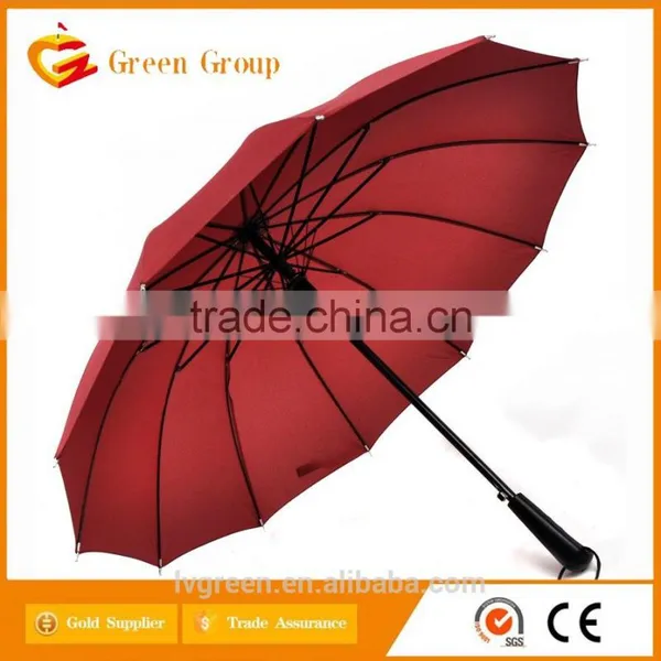 2017 High Quality Newest Design Custom Golf Umbrella photo-6