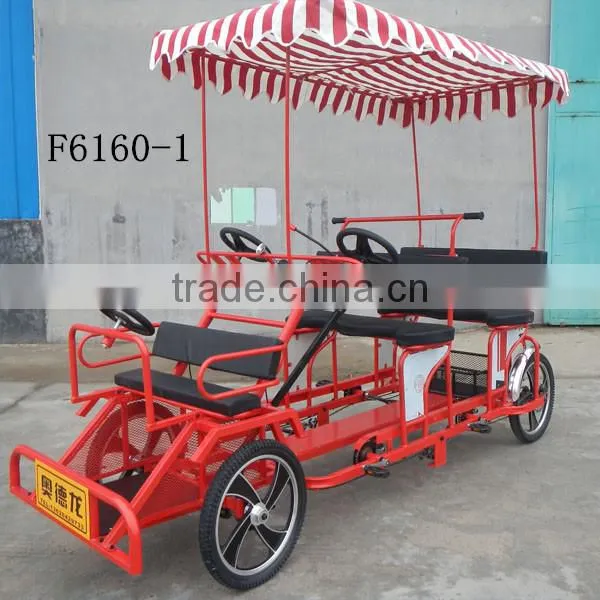 Cheap Four Wheel Surrey Bike Bike for Adults