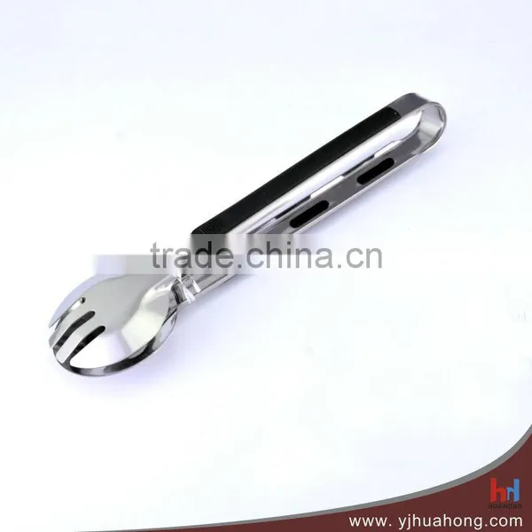 Stainless Steel Food Serving Tongs,Salad Tongs With Skidproof Handle photo-2