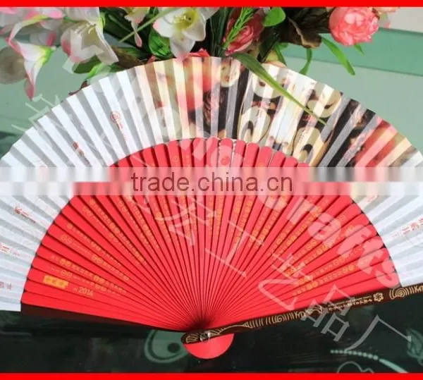 Art Bamboo Fan for Promotion photo-2