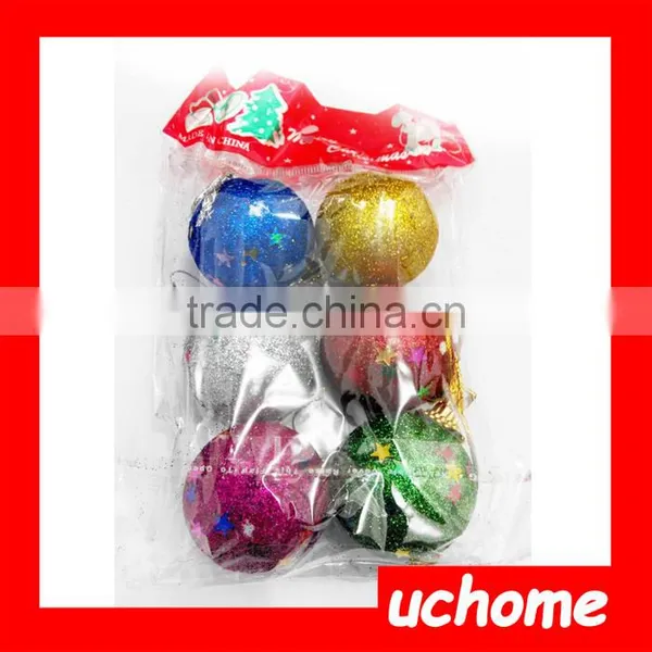 UCHOME 2016 New Design Promotional Trees Gifts Decorative Plastic Christmas Ball photo-6
