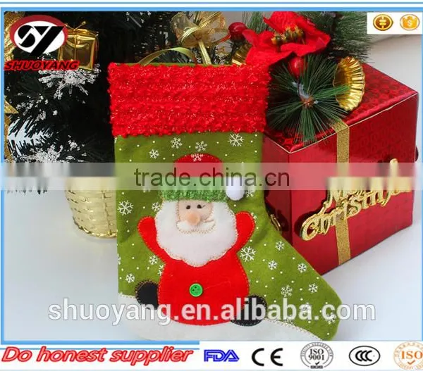 China Supplier Wholesale Good Quality Christmas Decorative Socks,new Design Christmas Gift Sock photo-4