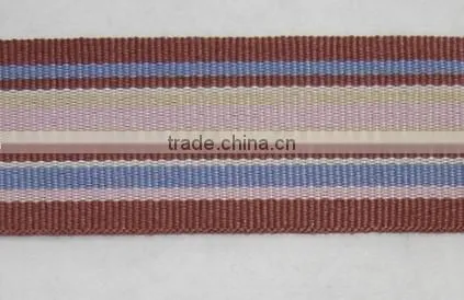 3/8'' Chocolate Color Grosgrain Ribbon With Thread For Bow photo-4