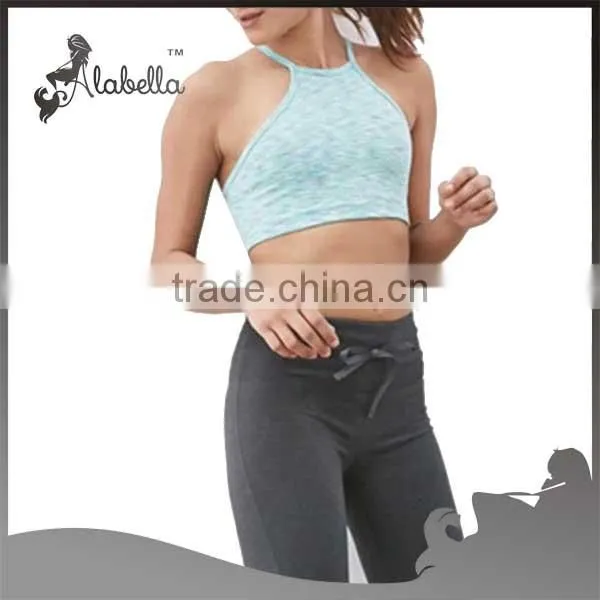 Ladies Plain Crop Top Sexy Crop Top With Space Dye Fabric photo-2
