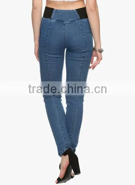 China Suppliers Ladies Jeans Top Design Jeans Pent, Jeans Leggings, Woman Clothes photo-3