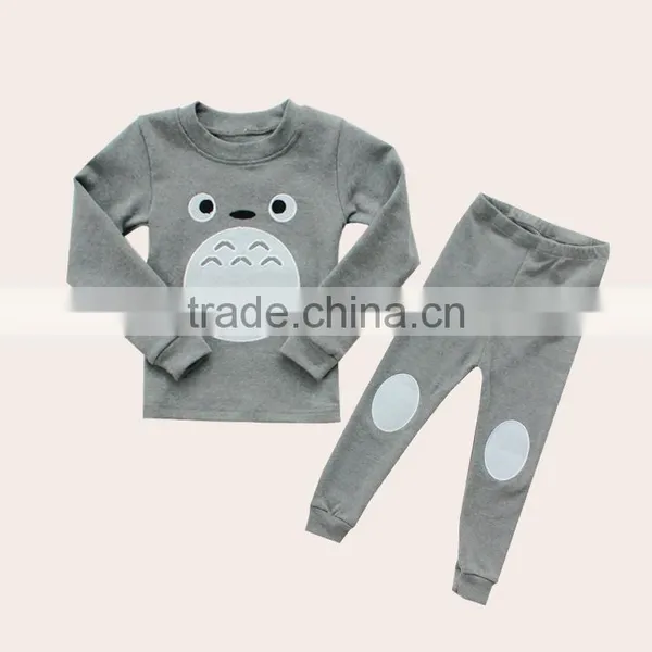 S16057A New Fashion Pajamas Sets Baby Printed Pajamas Sleepwear for Kids photo-3