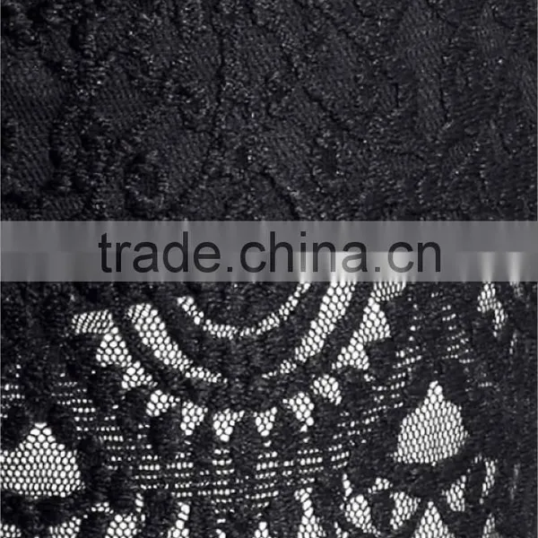 Fashion Black Lace Fishtail Swing Long Pants Design for Woman photo-3