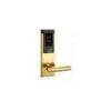 High Security PVD Finish Intelligent Electronic RFID Hotel Office Door Locks 6v