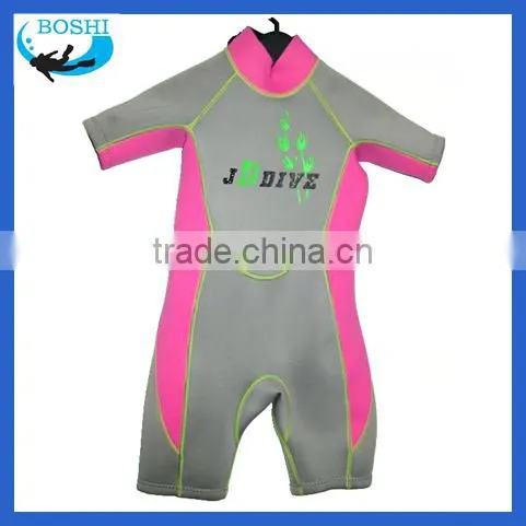 Semi-Dry Suits Fancy Short Sleeve Neoprene Surfing Wetsuit photo-3