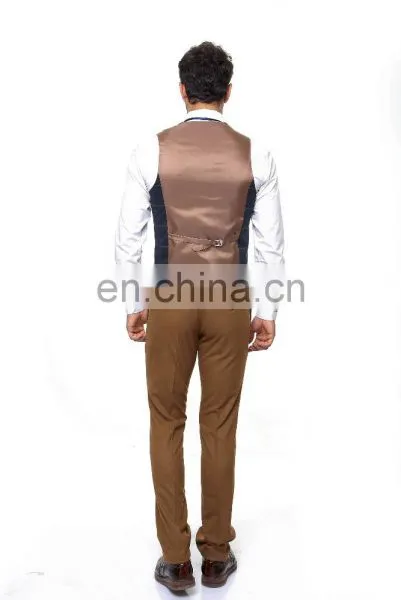 Two Buttons Slim Fit Men Suit (3 Pieces) photo-6