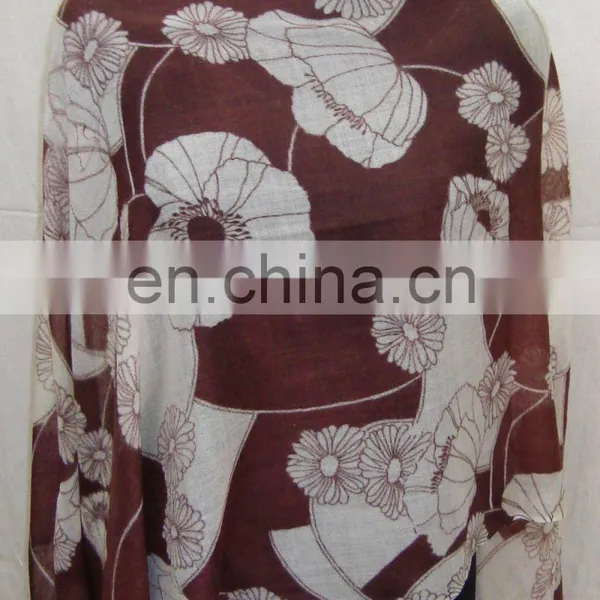 Wool Printed Pashmina Shawls,Stoles photo-6