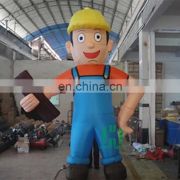 A Man in Suspenders Giant Inflatable Cartoon Characters Inflatable Advertising Figures photo-2