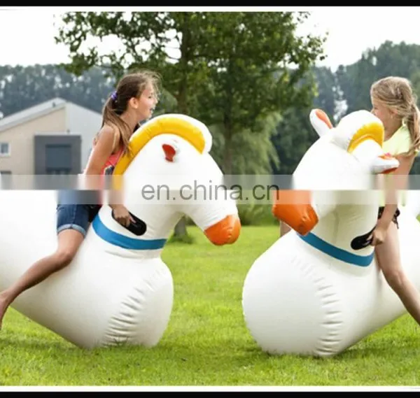 2016 New Products Inflatable Pony Hop Racing Games Ride On Pony Hony Toy For Kids And Adults photo-3
