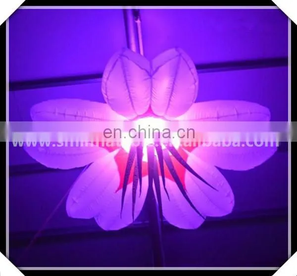 Manufacturer Price Inflatable Wedding Decoration Flower Chain LED Light Flower Hanging On Sale photo-4