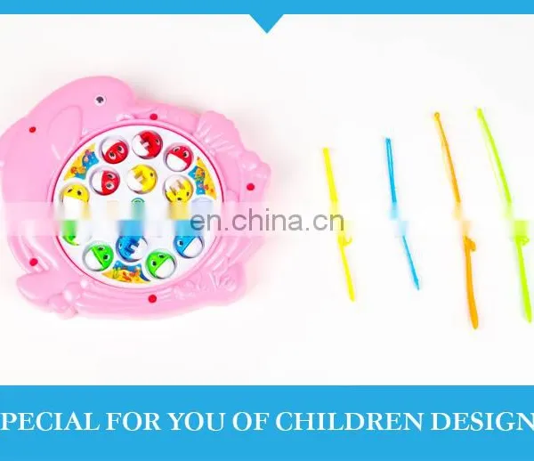 Electric Dolphin Fishing Game Islamic Toys for Children With Different Color photo-5
