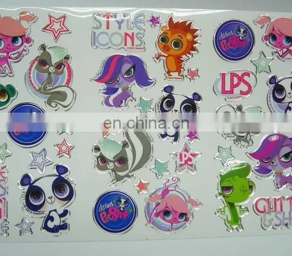 Colorful Plastic Letters and Animals Foam Sticker photo-3
