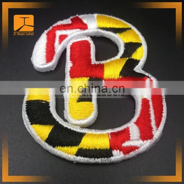 High Quality Cheap Embroidery 3D Custom Patches for Jeans no Minimum photo-3