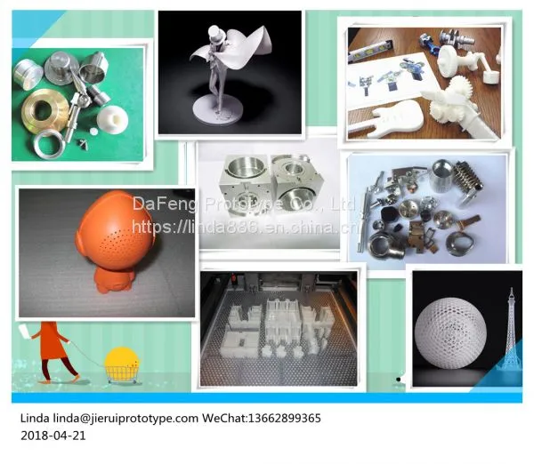 Industrial-grade 3D Printing and Processing Service CNC Hand Plate Model Electroplating on the Rapid Prototyping Soft ru photo-2