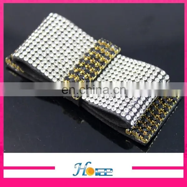 New Arrival Cheap Rhinestone Shoe Bow for Lady Shoes