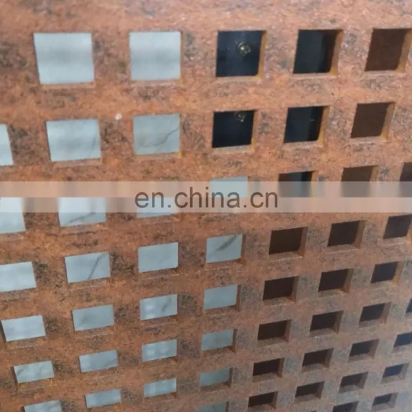 Apartment Corten Steel Balcony Decorative Privacy Screen photo-3