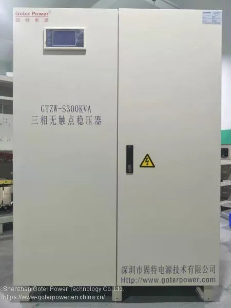 High Power 3 Phase 300KVA AVR Automatic Voltage Regulator For Generator