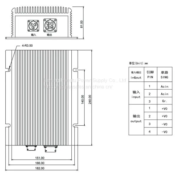 PAH-D Series 600-800W AC to DC Converter ac dc Power Supply photo-2