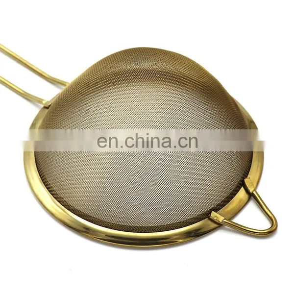 Hot Sale High Quality Stainless Steel Fine Mesh Strainer Colander photo-5