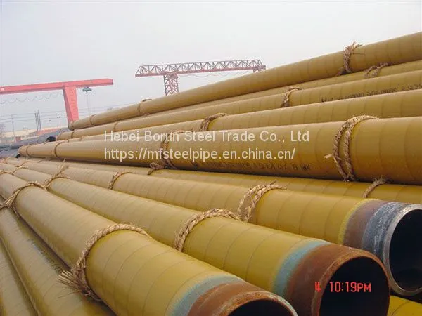 3PE Anticorrosion Carbon Steel Spiral Pipe photo-2
