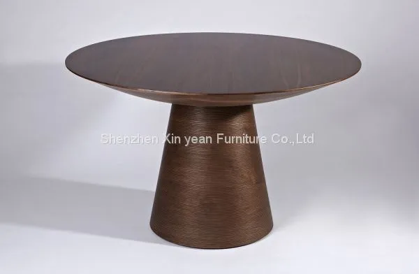 Contemporary Dining Room Furniture Sets Classic Dining Table Sets Round Wooden Dinning Table Dia100cm,120cm,155cm FOR 6 Seater