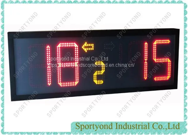 Sports Portable Electronic Digital Scoreboard With Built-in Battery Support