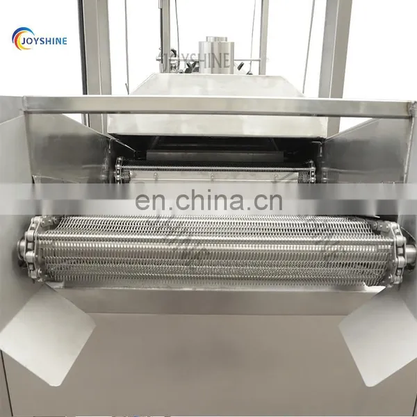Adjustable Oil Temperature Automatic Continuous Frying Machine Rice Nuts Frying Machine photo-4