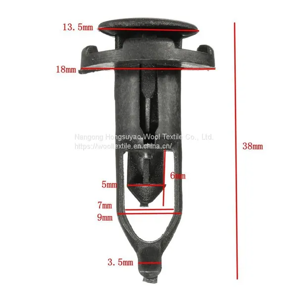 Toyota Push Type Rivet Buckle Trunk Plastic& Nylon Car Clips photo-3
