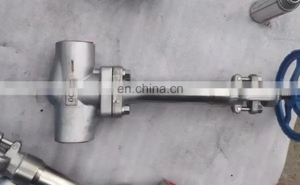 Cryogenic Oxyogen Liquid Used Extension Globe Valve Globe Valves for Water Oil Gas Flanges End LF2 Materials photo-3