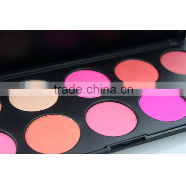 Makeup Matte Blush Face Powder Mineral Cheek Color Blusher10 Color Palette photo-4