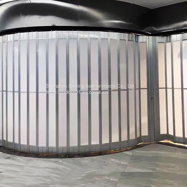 Newest Design Professional Aluminum Alloy Folding Door for Mall, Hotel, Villa and Apartment photo-4