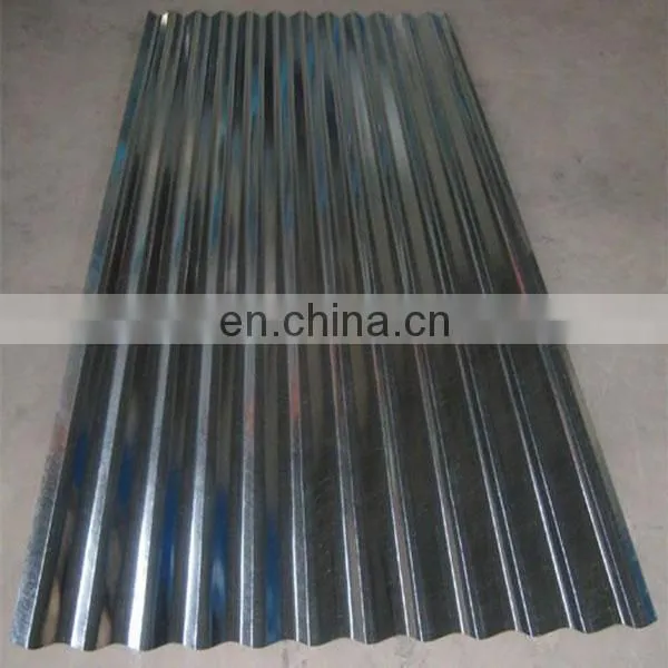 Sgcc Dx51d Corrugated Galvanized Steel Roof Panel Gi Steel Sheet Plate photo-2