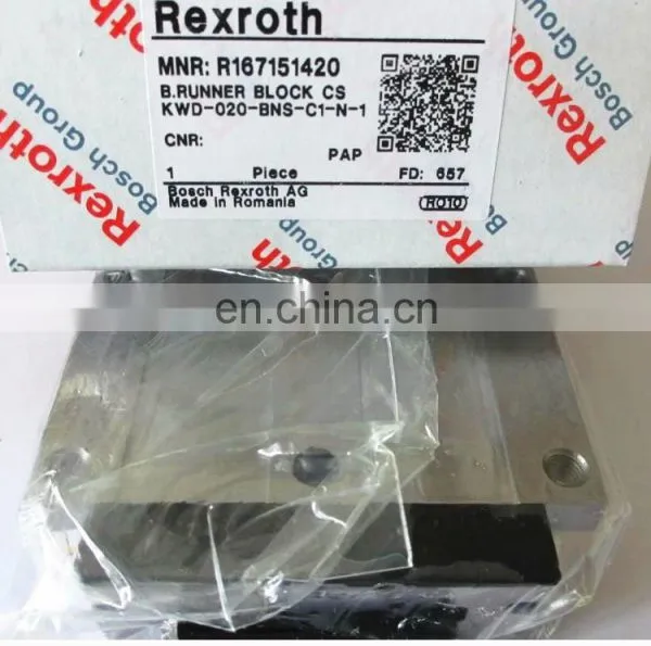 R167151320 Rexroth Runner Block Linear Bearing R167151420 R16151220 photo-5