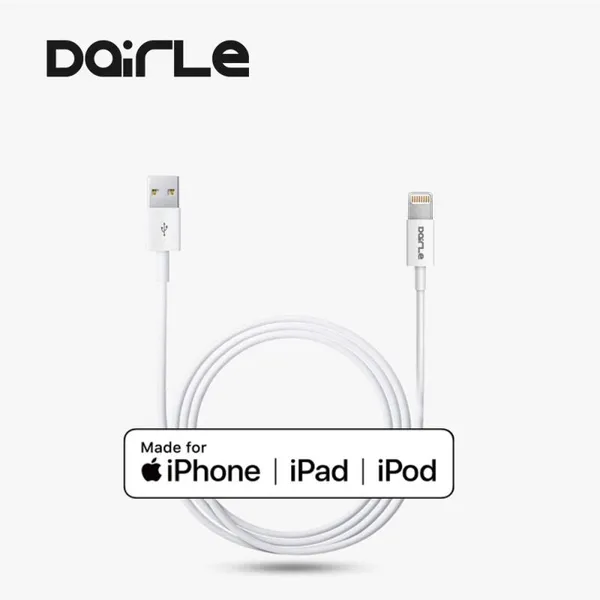 Original Foxconn White USB to Lightning Cable Mfi Certified 8pin Charging Cable for IPhone 7/8/Plus photo-5