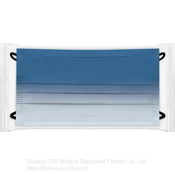 3 Ply Type I Medical Disposable Mask (Blue Gradient) CE Marked and Meets the Requirements of EN14683:2019 Type I photo-3