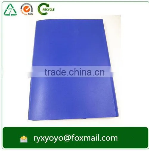 Multi-pockets pp Plastic Blue a4 Size Expandable File Folder With Fasterner Supplier's Choice photo-5